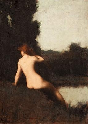 Jean-Jacques Henner A Bather France oil painting art